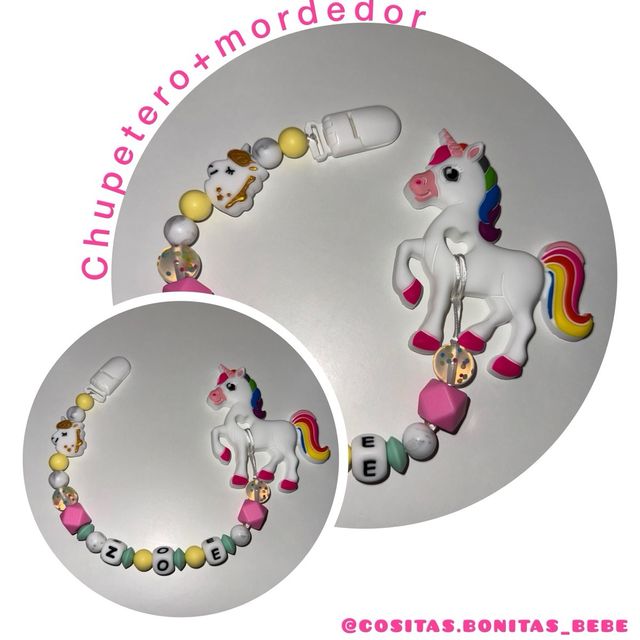 Chupetero personalizado con mordedor