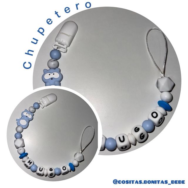 Chupetero personalizado con mordedor