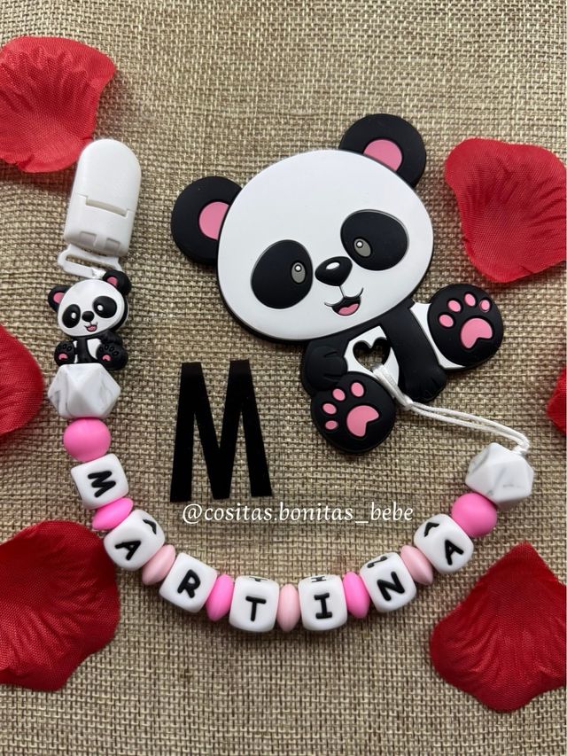 Chupetero personalizado con mordedor