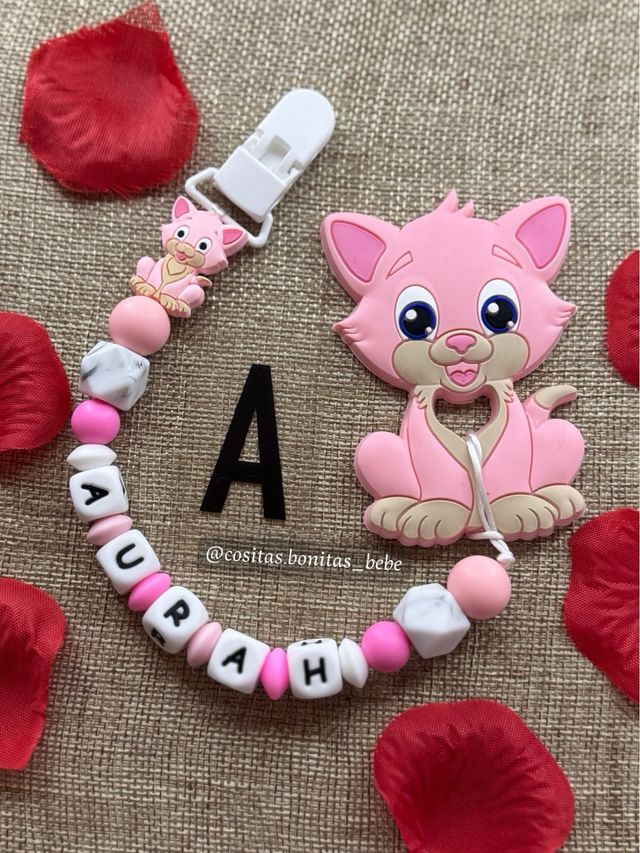 Chupetero personalizado con mordedor