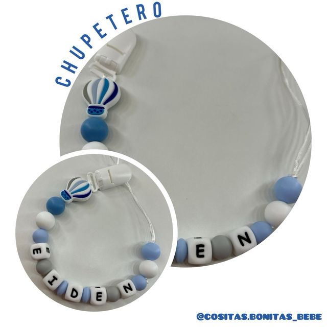 Chupetero personalizado con mordedor