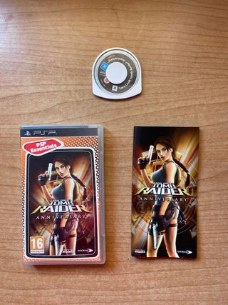 Anniversario di Tomb Raider per PSP Lara Croft