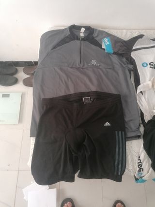 Ropa ciclismo: maillot, culotte, chaqueta