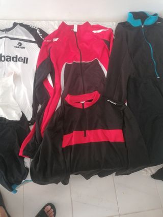 Ropa ciclismo: maillot, culotte, chaqueta