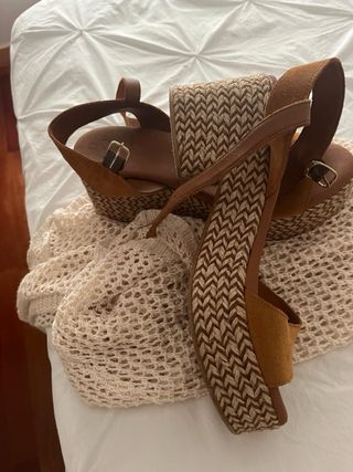 Sandalias Popa Camel