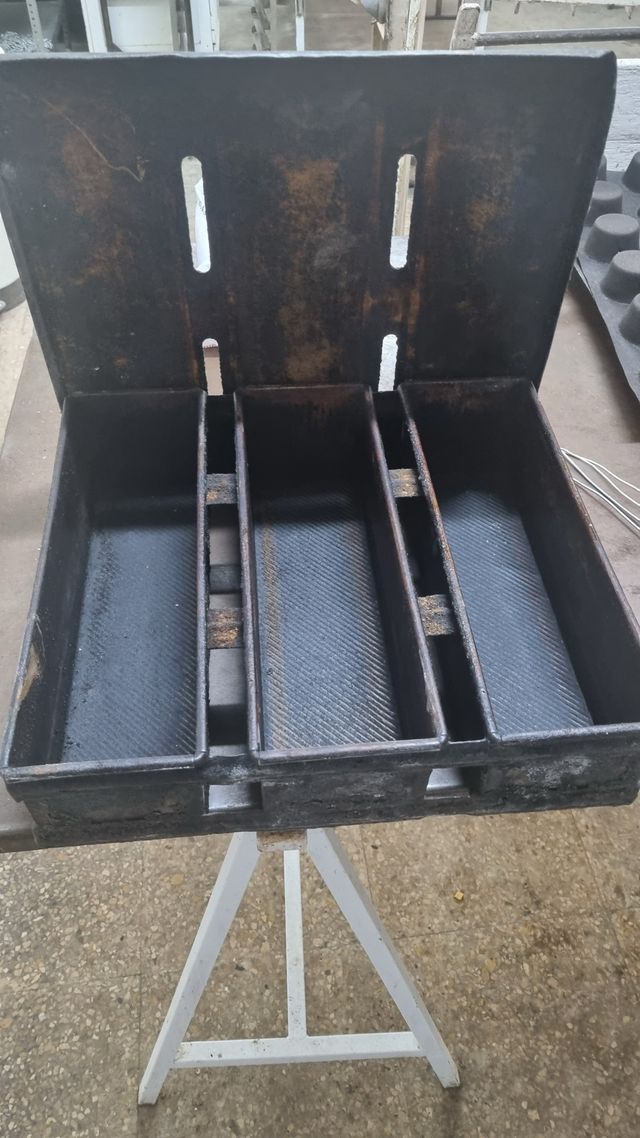 Moldes para pan de 3 huecos