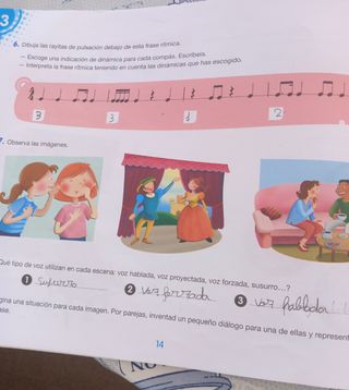Libro texto asignatura Música. 6 Ed.Primaria