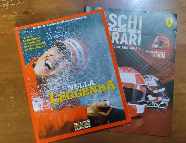 Riviste Ferrari Michael Schumacher