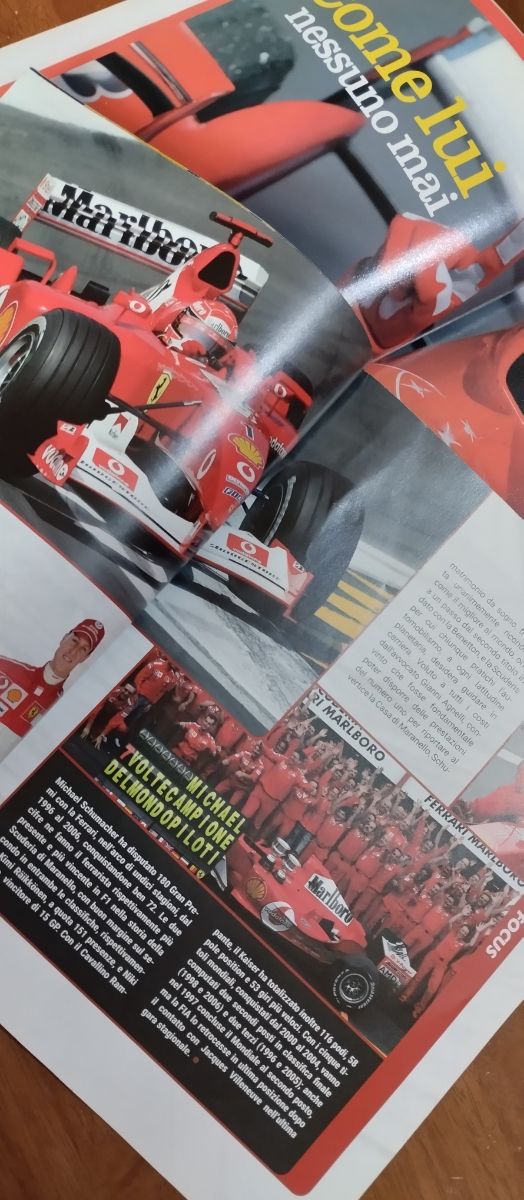 Riviste Ferrari Michael Schumacher