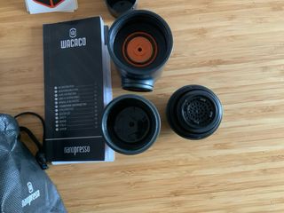 WACACO Nanopresso - Cafetera Espresso Portátil