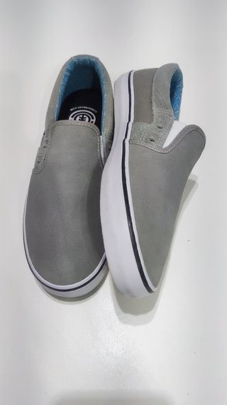 Zapatillas Element piel gris azulado n39. Nuevas