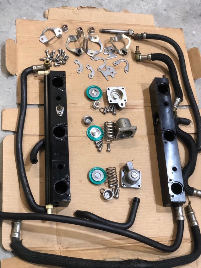 Rieles rampas de Inyección Mercury Optimax 3.0L