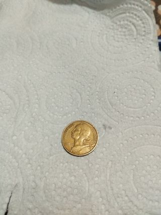 Monedas 10 céntimos Francia