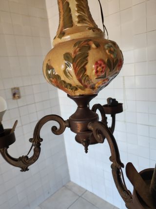 Lampadario Ceramica Vintage anni '50