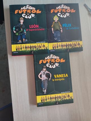 Pack 3 Libros Las Fieras Fútbol Club 