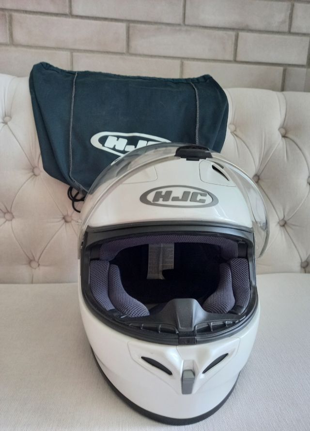 Casco HJC FG-17 blanco perla XS