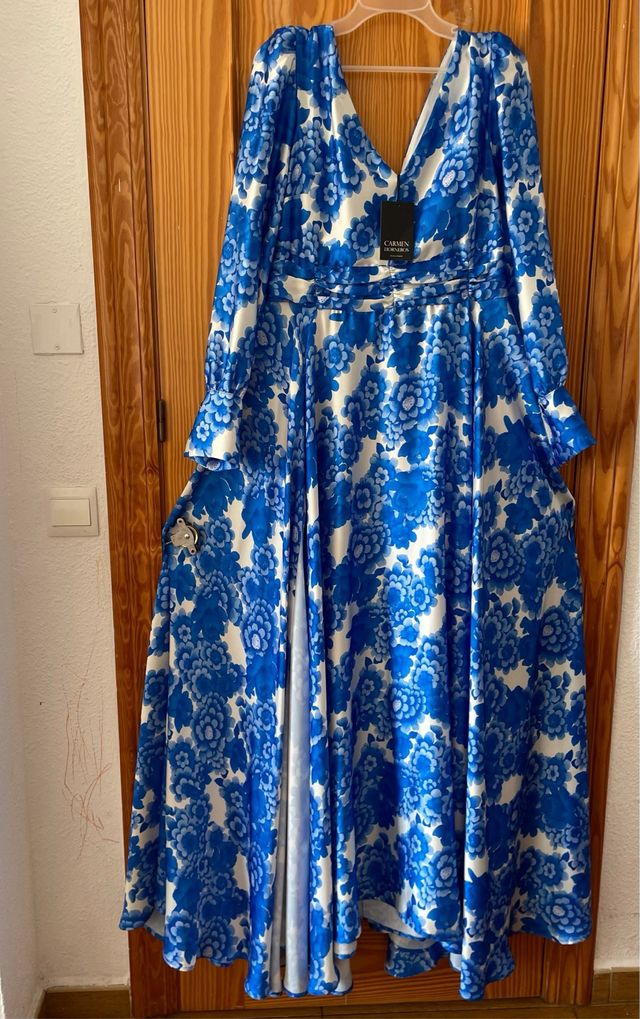 Vestido Carmen Horneros XXL fiesta