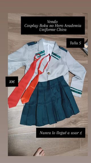 Uniforme Cosplay Boku no Hero Academia - Talla S