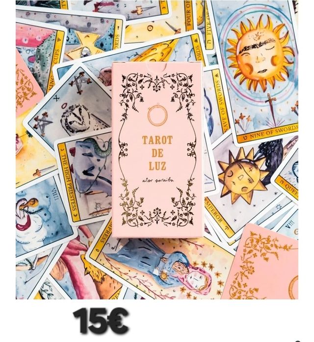 Tarot de Luz - cartas ilustradas