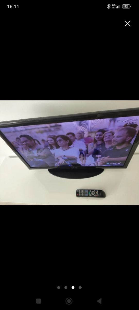 TV Samsung 32" negra