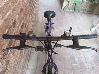 Bicicleta niña, lila