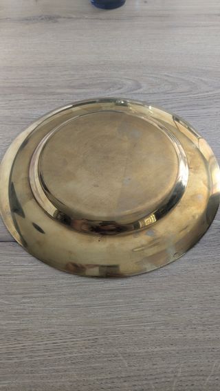 Set Bicchieri e vassoio Ottone Vintage Autogrill