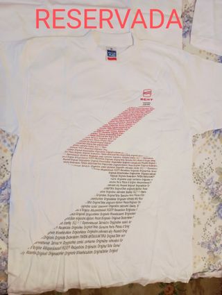 Camisetas SEAT vintage L y XL, sin estrenar