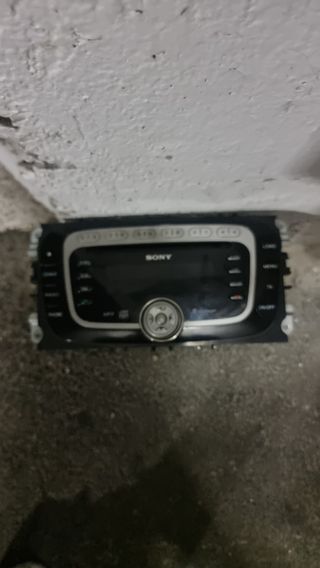 Radio CD Sony Ford - Usado con manos libres y 6cds