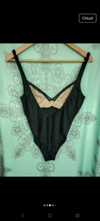 Costume intero La Perla nero XL