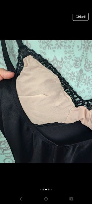Costume intero La Perla nero XL