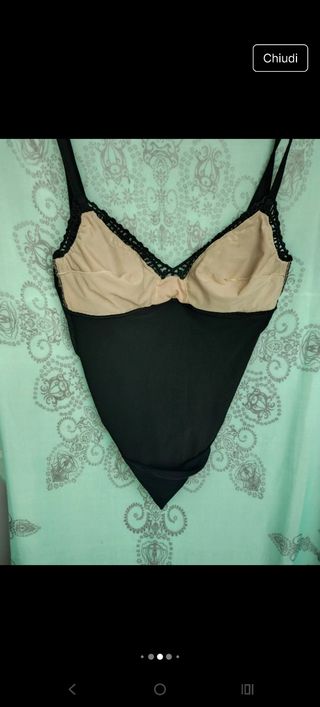 Costume intero La Perla nero XL