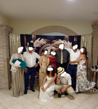 Accessori anni '20 Gatsby: Photo Booth