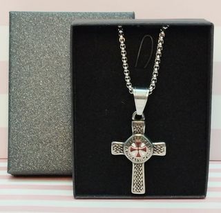 NOVEDAD! CADENA CON COLGANTE "CRUZ TEMPLARIA" INOX