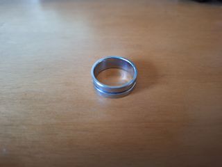 Anillo plata - moderno