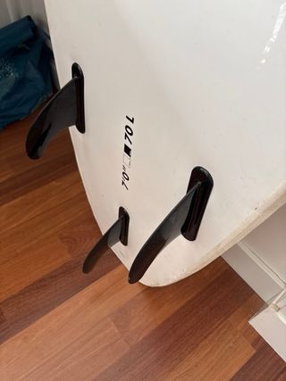 Tabla surf Black on White