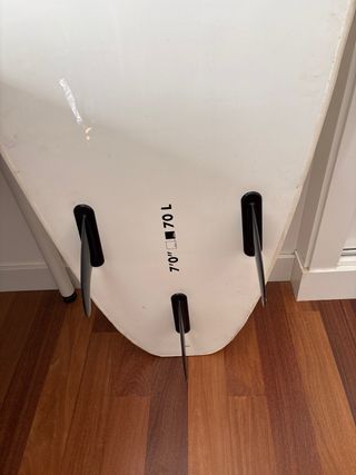 Tabla surf Black on White