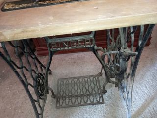 Máquina coser Singer antigua