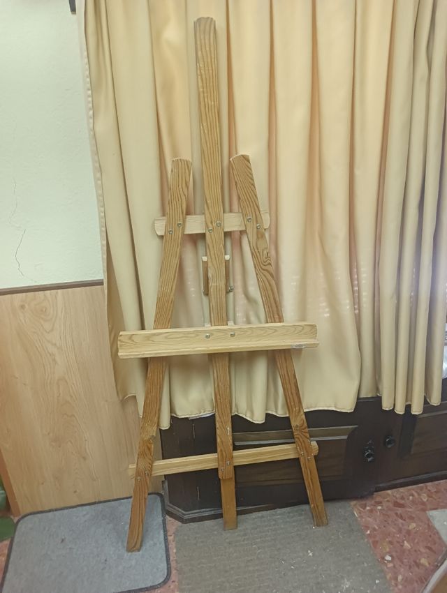 Caballetes madera para pintura