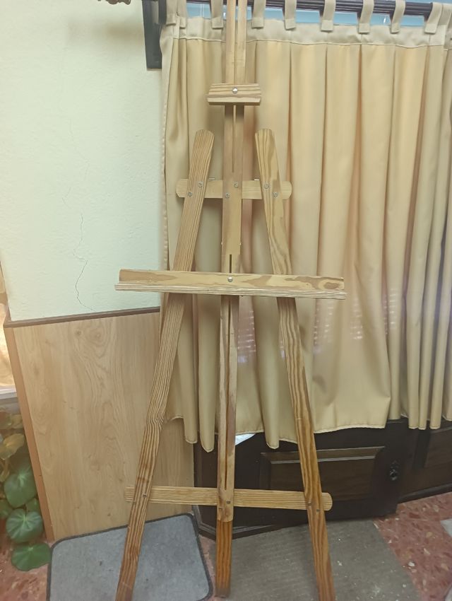 Caballetes madera para pintura
