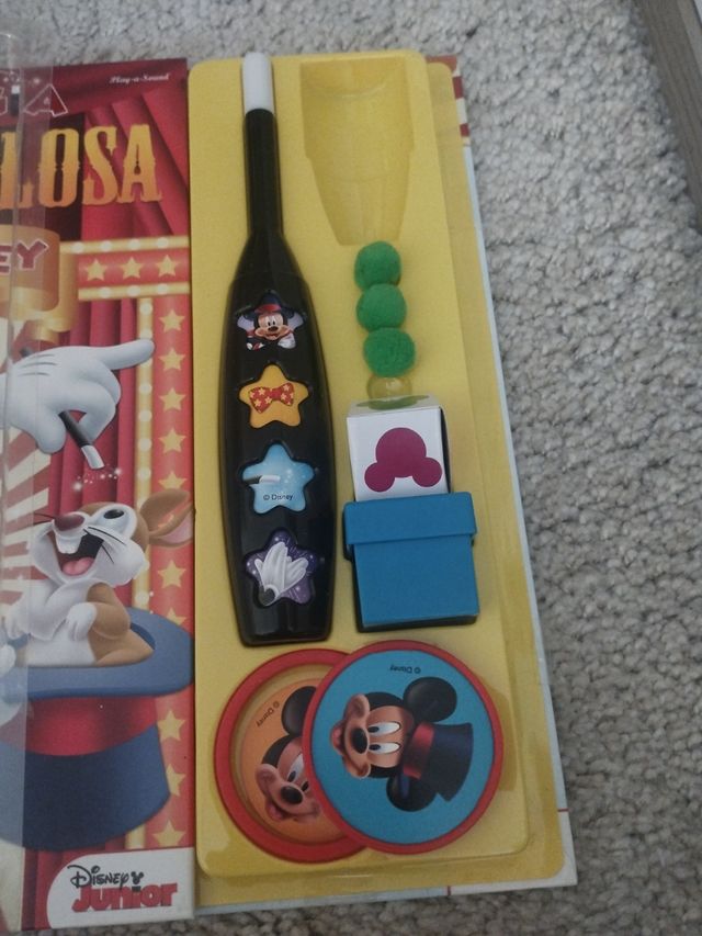 EL LIBRO DE MAGIA DE MICKEY MOUSE MAGIC SET