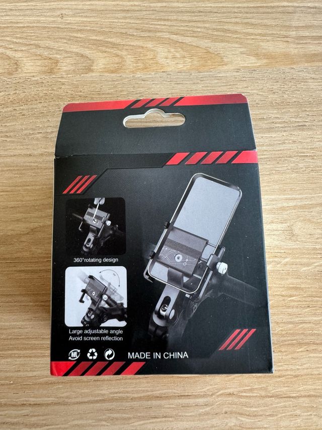 Soporte móvil bici 360º