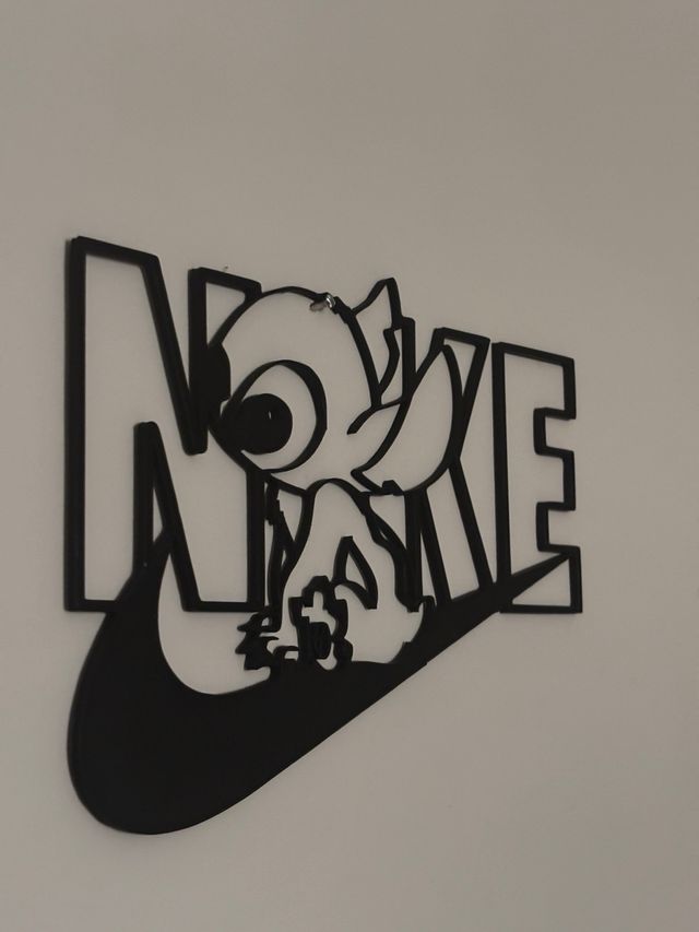 Quadro Nike x Stitch - Artigianale