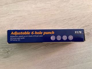 Foratrice per carta a 6 fori