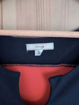 Vestido Kling vintage - beige, naranja