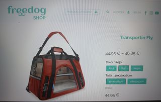 Transportin Perro-Gato marca FreeDog