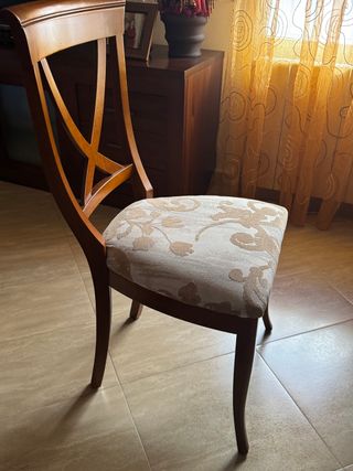 Mesa comedor extensible+ 6 sillas