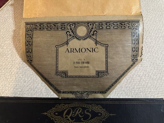 Rollo pianola Armonic: La Prière d’une Vierge