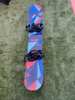 Tabla Snowboard Rossignol + Fijaciones