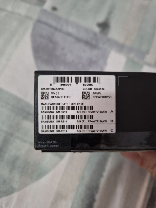 Auriculares cascos Galaxy Buds2 Pro Samsung - negr