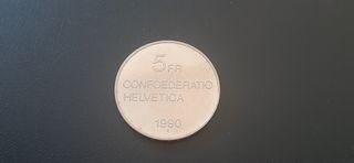 Monedas Conmemorativas Suiza 5 Francos 